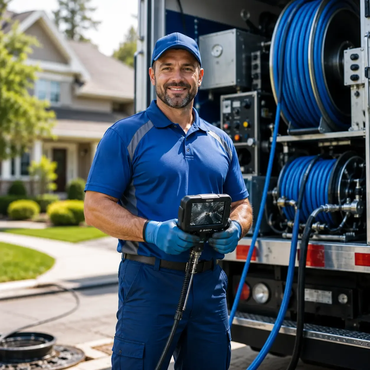 Local outdoor drain cleaning specialists in Falun, KS